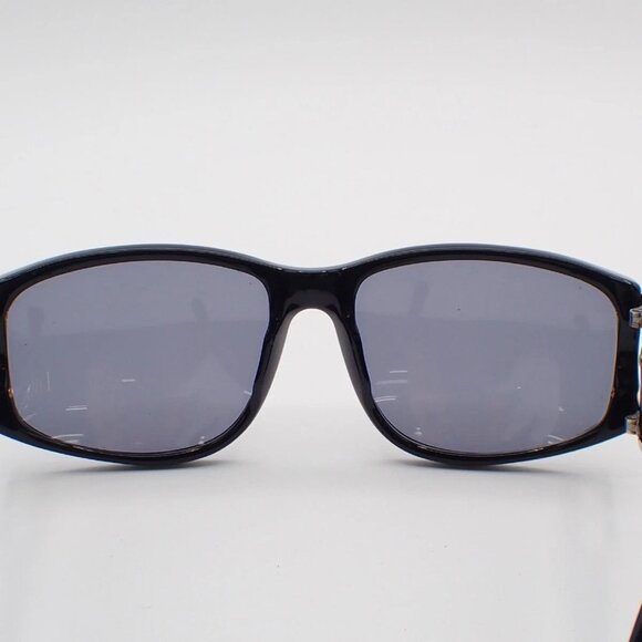 CHANEL CC Logos Sunglasses Eye Wear Plastic Black Gold 02461 64RL559 main image 6